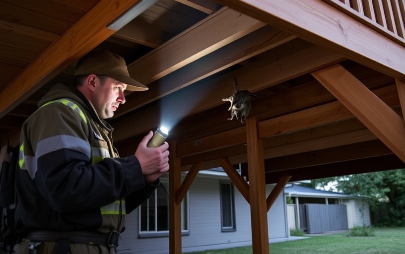 Under Deck Possum Removal in Heidelberg